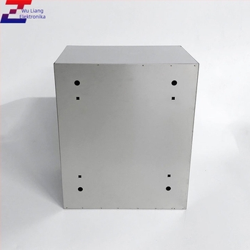 Beltéri rozsdamentes acél elosztó- és tápdoboz falra szerelve, esőálló, biztonsági kábelezés és megfigyelő berendezésekhez