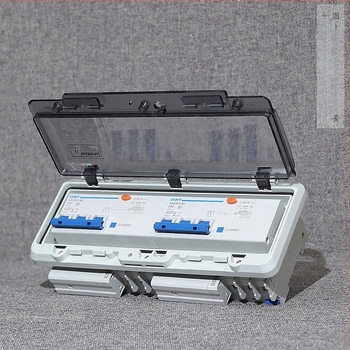 Megszakítóhoz védőablakos fedél | IP67 vízálló | 2–18 áramkör | 2 sor kapcsoló | PC anyag | Lemez vastagsága 4 mm