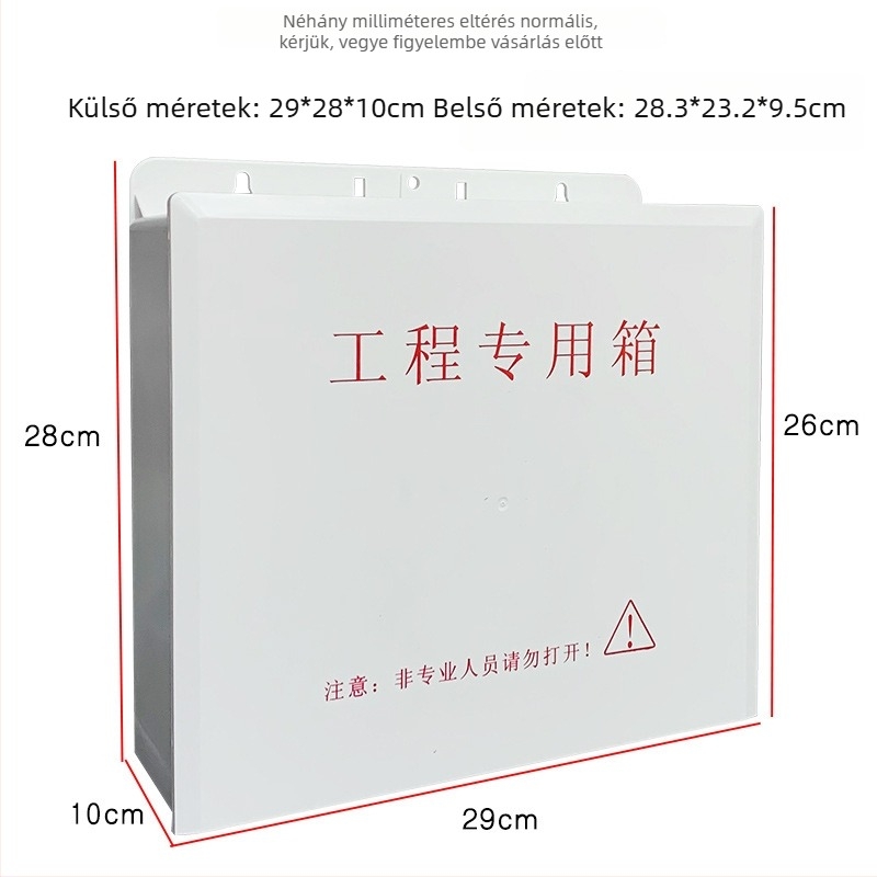 Kültéri megfigyelő berendezés doboza, vízálló ABS műanyag, tápegység kapcsoló, alacsony feszültségű szerelő doboz — Eredet: Guangdong; Márka: Volume/zou'liang; Modell: Waterproof tank