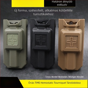 Turnike Tároló Doboz – Nylon, Kay Lihang, Uniszex, Felnőtt, EMT Taktikai Kamuflázs Kültéri Felszerelés