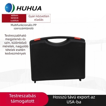 Kényelmes műanyag szerszámtartó doboz – többfunkciós tároló, vízálló és nedvességálló