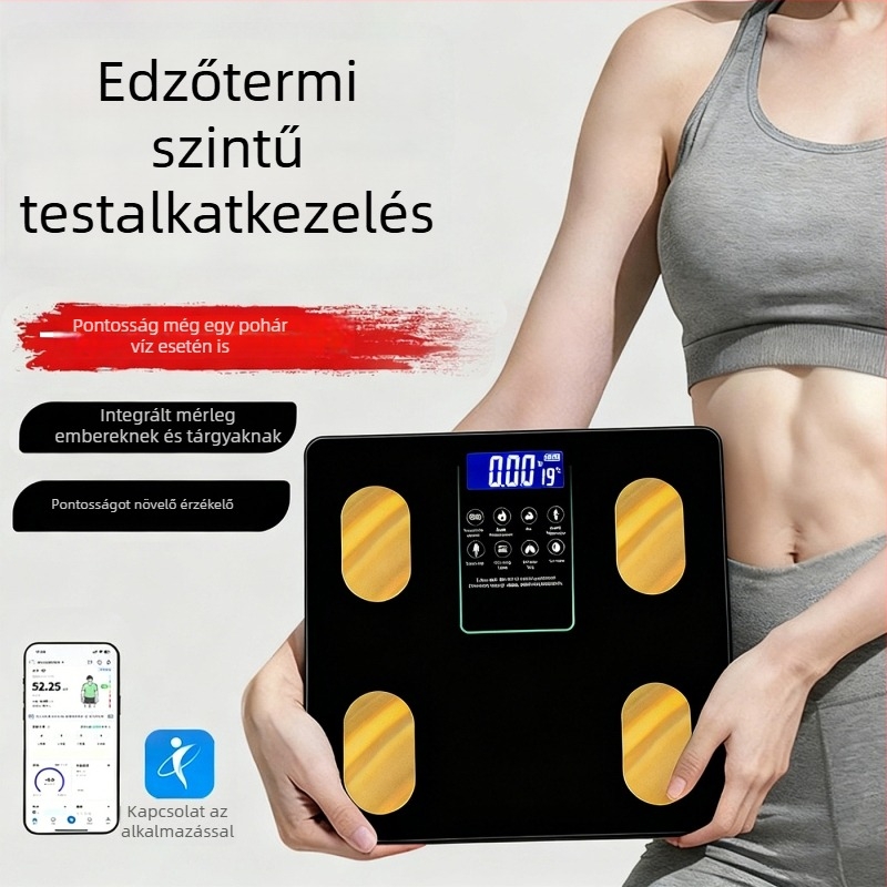 Súlymérleg – méri a testsúlyt, univerzális használat, egyszerű kialakítás (Méri a testsúlyt; Univerzális használat; Egyszerű kialakítás)