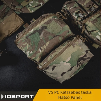Wosport kültéri többfunkciós, levehető hátizsák V5 PC hátsó panellel, valódi nylon anyag, uniszex, 2022 nyár, szabadtéri sportokra, katonai kamufláž stílusú