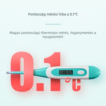 Heinowo elektronikus lázmérő hónaljban használatra, történeti adatok tárolása, univerzális használat