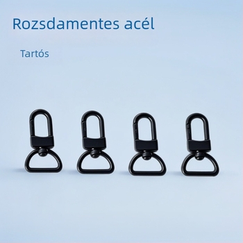 Baggage csat rozsdamentes acélból, magasfényű 18K bevonattal, geometriai mintázat, rendkívül könnyű, antibakteriális, kopásálló, testreszabható anyagopciók