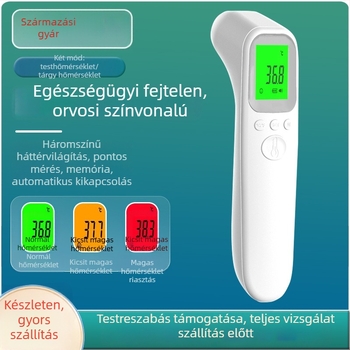 TIANYI Ad802 infravörös homlokhőmérő gyerekeknek, test- és tárgy mérési módokkal, AAA elem