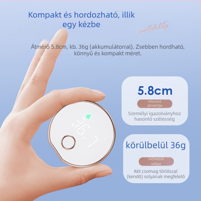 Hainuo E1221 infravörös homlokhőmérő gyermekeknek – érintésmentes, modell E1221, 2024-es megjelenés, Guangdong gépjóváhagyás 20172071473