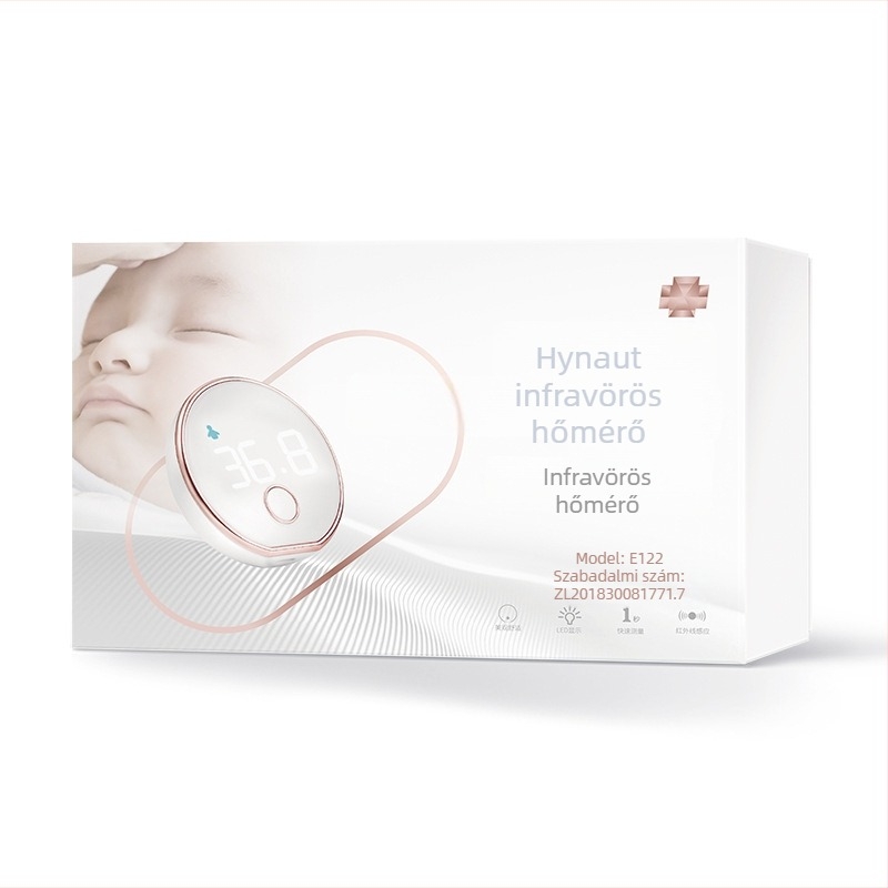 Hainuo E1221 infravörös homlokhőmérő gyermekeknek – érintésmentes, modell E1221, 2024-es megjelenés, Guangdong gépjóváhagyás 20172071473