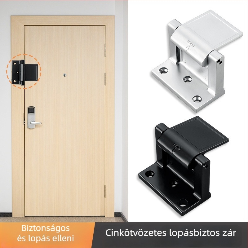 Lopás elleni ajtózár, rögzített retesz beltéri ajtókhoz, ajtózár