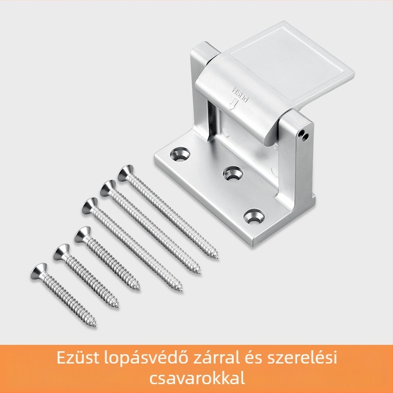 Lopás elleni ajtózár, rögzített retesz beltéri ajtókhoz, ajtózár