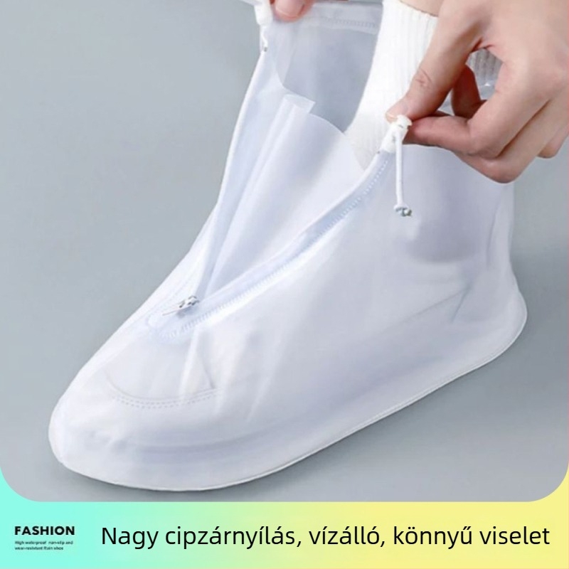 Cipővédők: vízálló, csúszásmentes, megerősített, kopásálló, külső használatra (Uniszex)