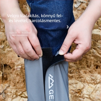 Nylon lábgaiter túrázáshoz havas és sivatagi környezethez — vádlivédő, univerzális illeszkedés, vízálló lábvédők (Nylon; Vádlivédő; Univerzális; Túrázás és kempingezés; Jég- és hó sportok)