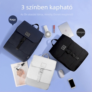 APIRILY Kisméretû hátizsák koreai stílusban lányoknak, divatos egyvállas laptop hátizsák, hétköznapi iskolai használatra