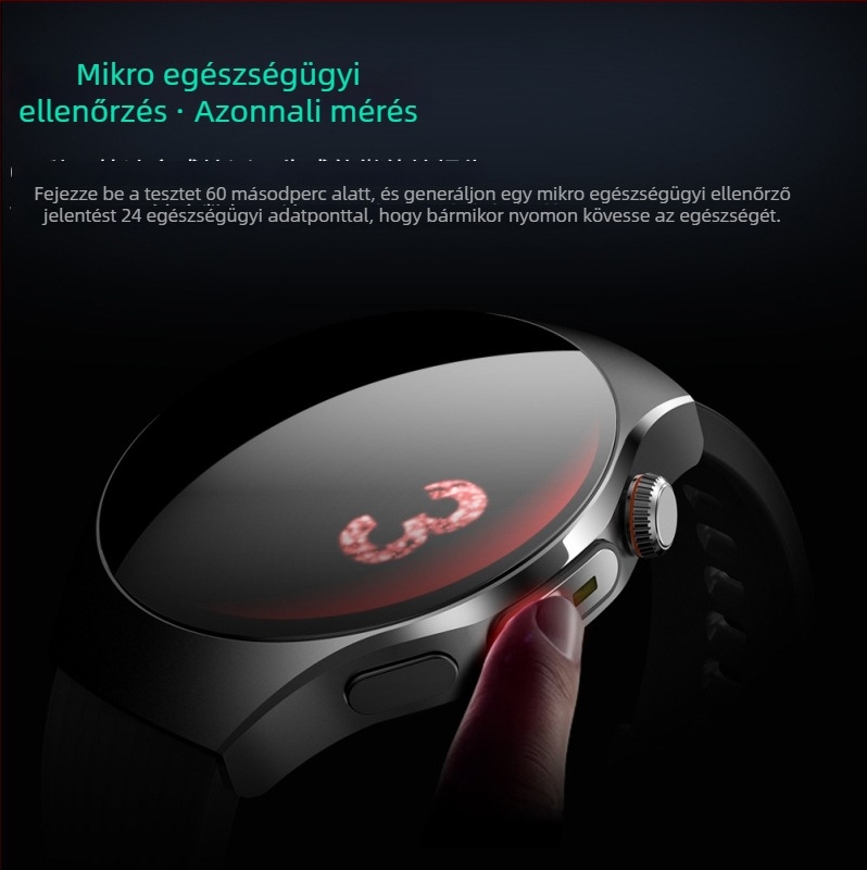 Okosóra pulzusmérés, AMOLED kijelző, NFC érintés nélküli fizetéshez, vér oxigénszint mérés, alvásfigyelés