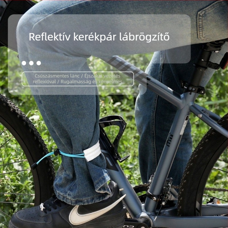 Reflektív lábszalag kerékpározáshoz – TPU és nylon, kategória: lábszárvédő/csőszalag, márka Seven Reduction, határokon át export, raktáron