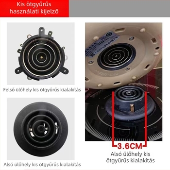 Vízforraló alapcsatlakozó – elektromos fűtő kiegészítő, modell Five-ring thermostat, vezetékes használatra