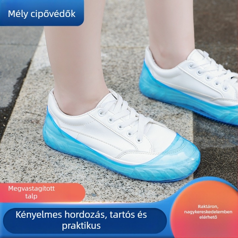 Silikon cipővédők – vízálló, egyszer használatos, hordozható otthonra és utazáshoz