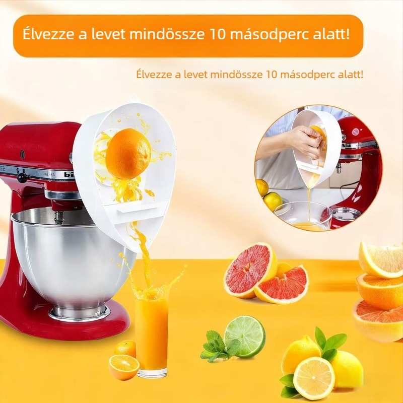 KitchenAid citrusprés tartozék – leválasztható konstrukció, egyszerű beszerelés, kompatibilis a KitchenAid-mixerrel