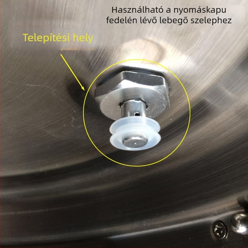 Elektronikus nyomás alatti főzőedény kiegészítői: úszó szelep, tömítés, gumigyűrű és úszó fedél