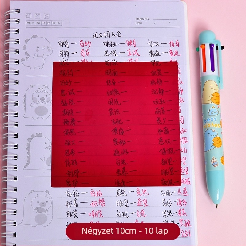 PVC műanyaglemez, átlátszó szűrőfilm, vastagság 0,3 mm