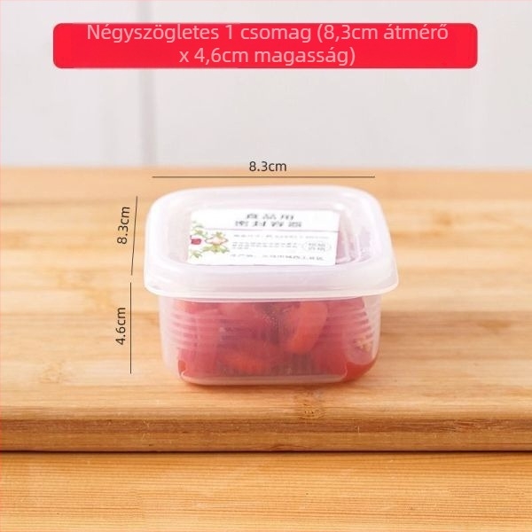 Élelmiszer-minőségű műanyag fagyasztó doboz hús tárolására