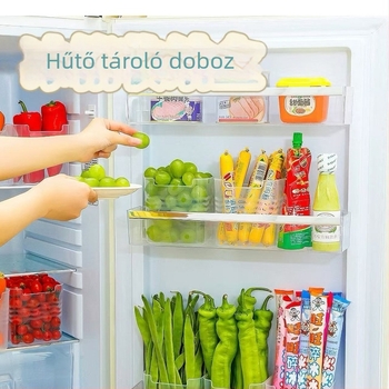 Élelmiszer-tároló doboz — minimalista PP hordozható szervező a konyhához (Pittosporum)