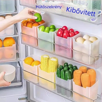 Élelmiszer-tároló doboz — minimalista PP hordozható szervező a konyhához (Pittosporum)