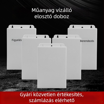 Alacsonyfeszültségű, falra szerelhető, húzható, műanyag, vízálló doboz