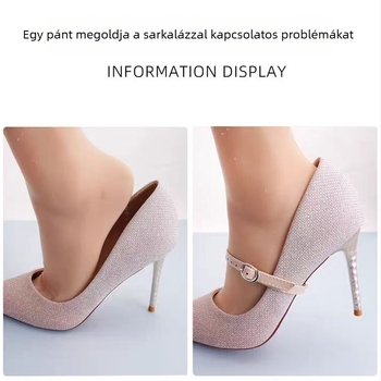 Magas sarkú anti-slip pánt, elasztikus varrás, Velcro zárás, állítható hosszúság, Modell 003