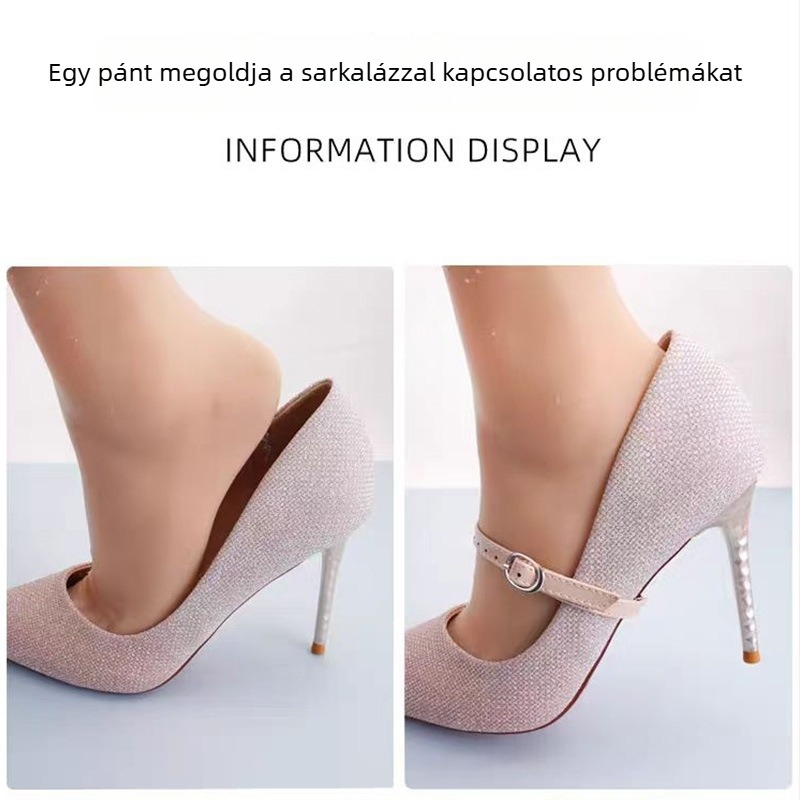 Magas sarkú anti-slip pánt, elasztikus varrás, Velcro zárás, állítható hosszúság, Modell 003