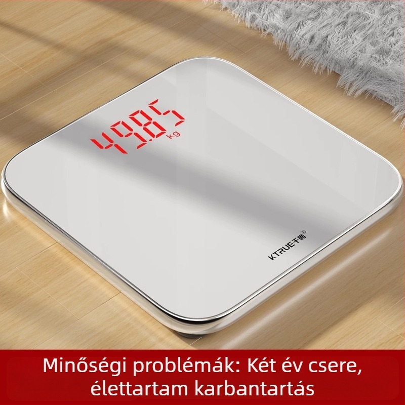 Okos testzsírmérő és testsúlymérő – otthoni használatra, digitális mérleg