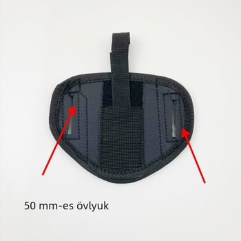 Sport deréköv-holster — poliészter, vízálló, lélegző, lopás elleni, uniszex