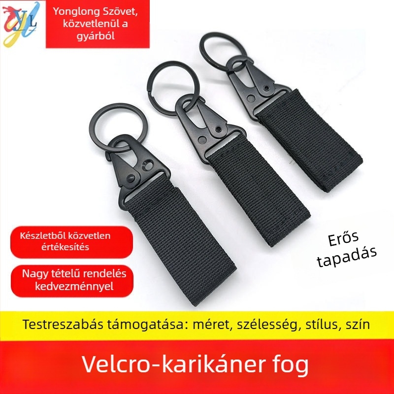 Nylon Snap strap Velcro záróval és Eagle Beak Hook