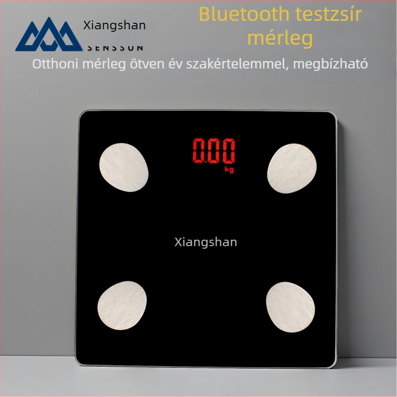 Xiangshan okos testzsírszámláló, otthoni digitális mérleg, magas precizitású testsúlymérés