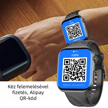 MT500 ECG okosóra AMOLED kijelzővel, offline fizetés, Bluetooth hívások, NFC