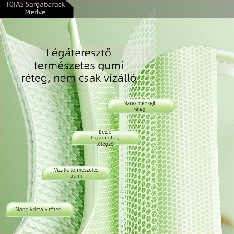 Gyermekek vízálló cipővédője, csúszásmentes, rajzfilmszerű stílus, PVC anyag