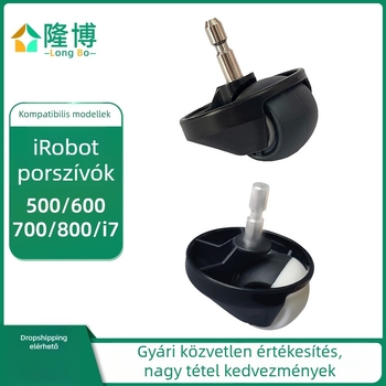Longbo univerzális kerék iRobot porszívóhoz 500/600/700/800 és i7, háztartási használat, alkalmas 101-150 m² területre
