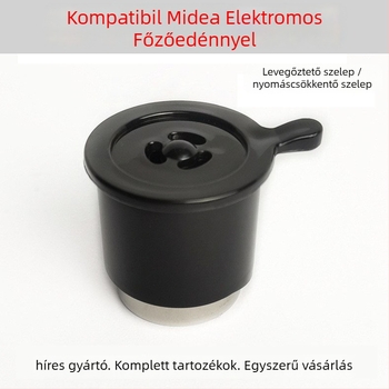Midea elektromos nyomásos edény kipufogó szelep – fedélhez rögzíthető nyomáscsökkentő/nyomáskorlátozó kiegészítő