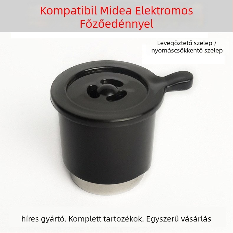 Midea elektromos nyomásos edény kipufogó szelep – fedélhez rögzíthető nyomáscsökkentő/nyomáskorlátozó kiegészítő