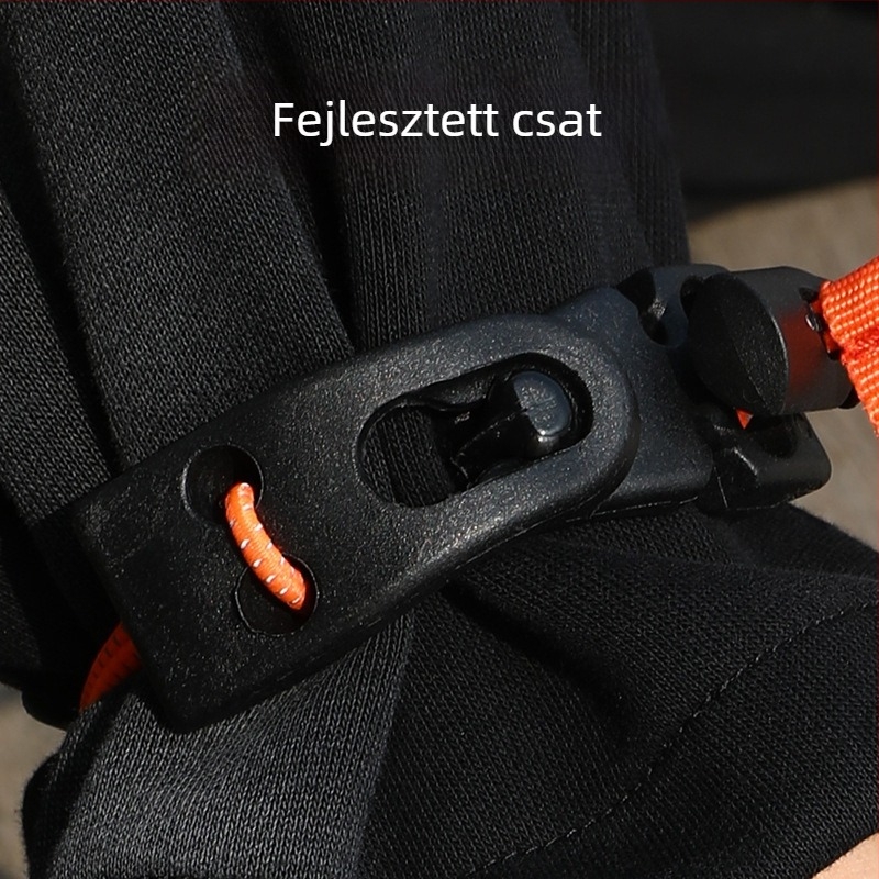 ESLNF kerékpáros lábszorítók nylon szalaggal, fényvisszaverő anyaggal, rugalmas kialakítással és állítható csattal