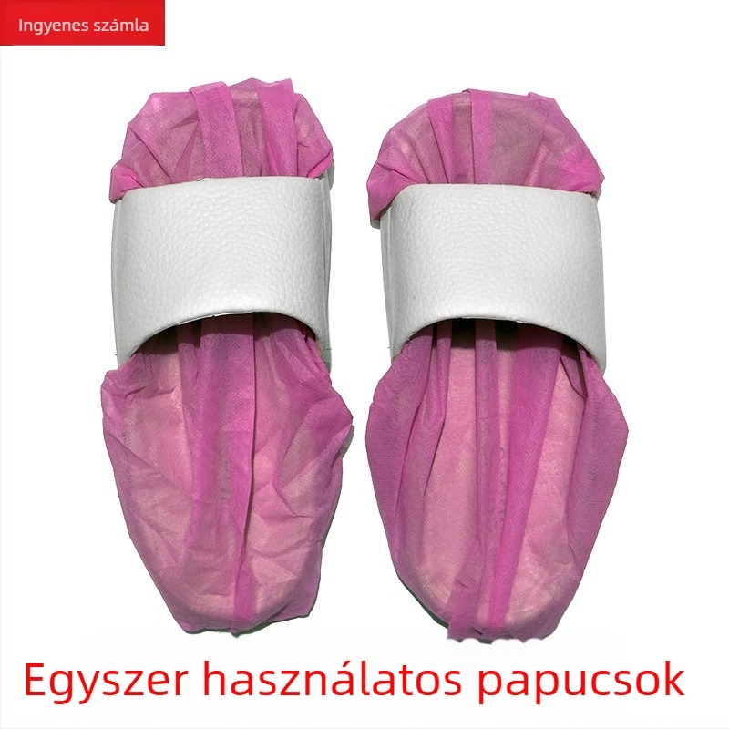 Egyszer használatos vastagított vízálló és csúszásmentes beltéri lábvédők
