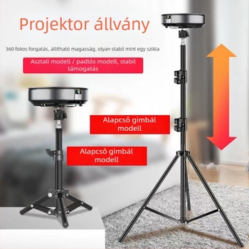 Támasztott projektortartó – univerzális, márka Pigeon Shadow. Alkalmas otthon, nappali, hálószoba, iroda, kereskedelmi terek, konferenciaterem