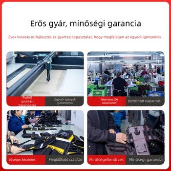 Kézitáska villanyszerelők szerszámtárolásához és hardverkészlethez, stílus GJ0017