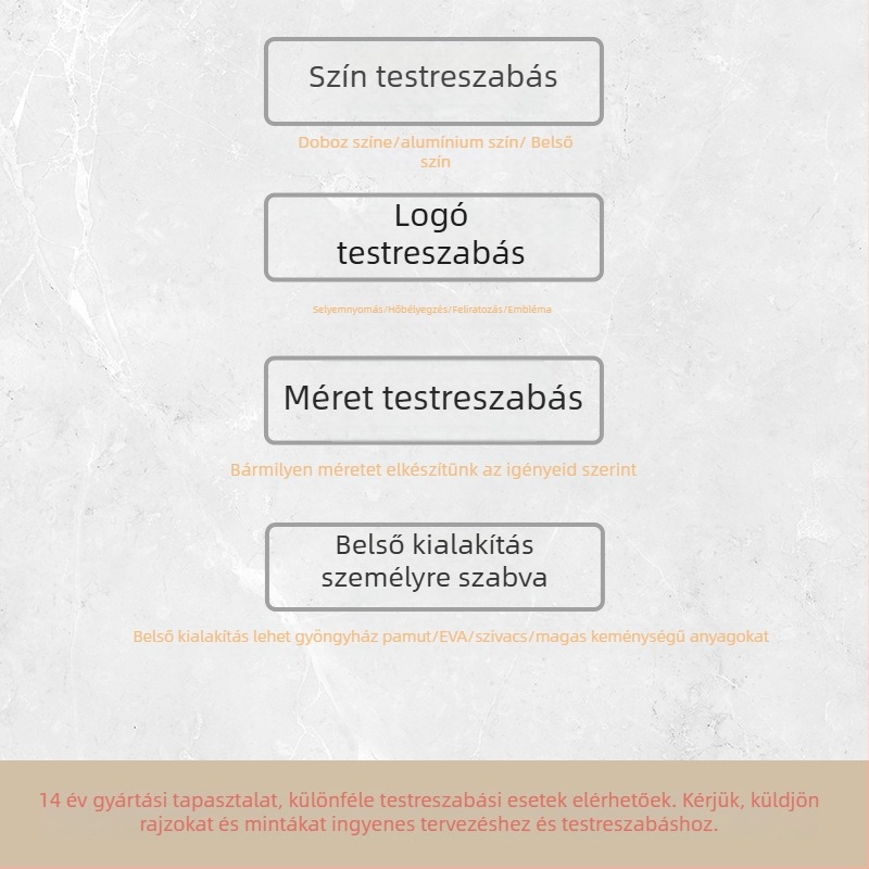 Alumínium ötvözetből készült berendezés-koffer, ütésálló, vízálló, 10 kg teherbírás, alumínium ötvözet keret