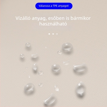 Uniszex laptop hátizsák, vízálló, TPE anyag, légpárnás vállpántok, szabadidős utazásokhoz