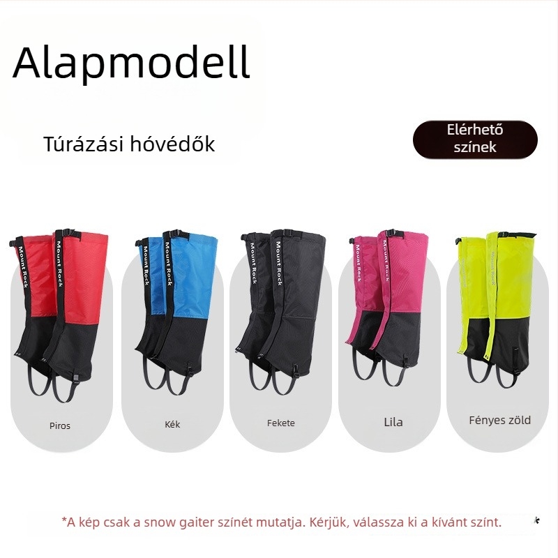 Hegymászásra szánt vádli védelem – vízálló és szélálló, Oxford anyagból, felnőtteknek (túrázás és kemping, hegymászás)