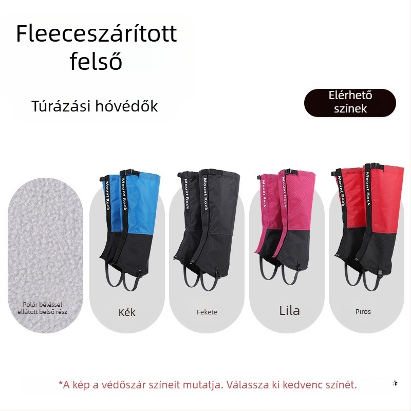 Hegymászásra szánt vádli védelem – vízálló és szélálló, Oxford anyagból, felnőtteknek (túrázás és kemping, hegymászás)