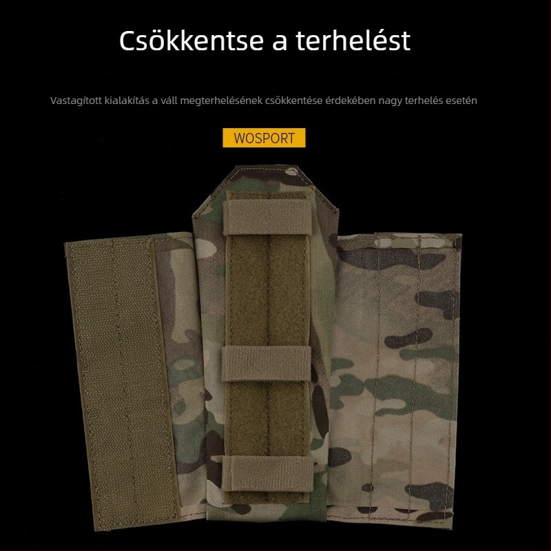 WOSPORT taktikai camufláts vállpánt, univerzális használat, 1 darab, kategória 3283093, hivatalosan engedélyezett magánmárka