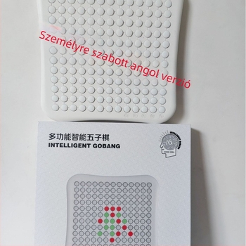 AI-vezérelt többfunkciós 10 az 1-ben Go/Gomoku/Dáma tábla — ABS anyag, oktató játék gyerekeknek