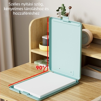 Peng Hui PH-084 többoldalas mappa, műanyag szerkezet, A4-es papírhoz alkalmas